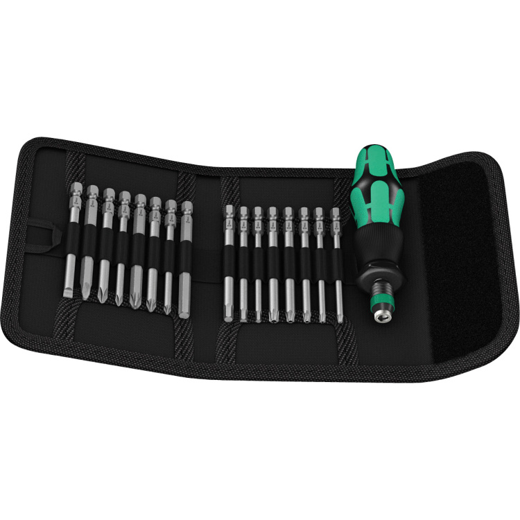 Wera Bitset Kraftform Kompakt 60 bitset 17-delig