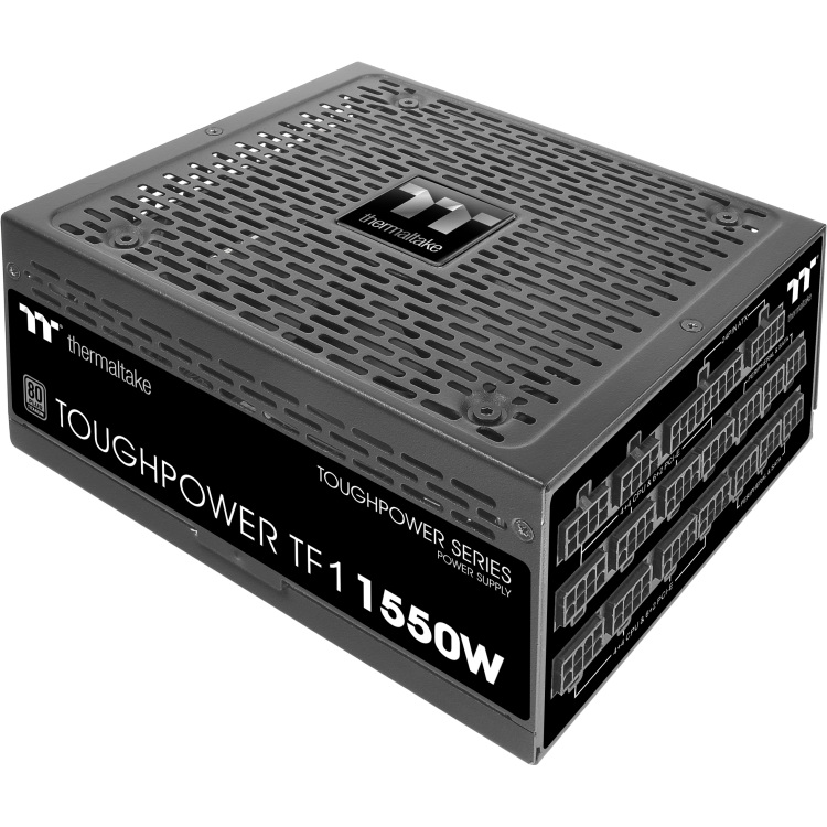 Thermaltake Toughpower TF1 1550W voeding 12x PCIe, Kabelmanagement