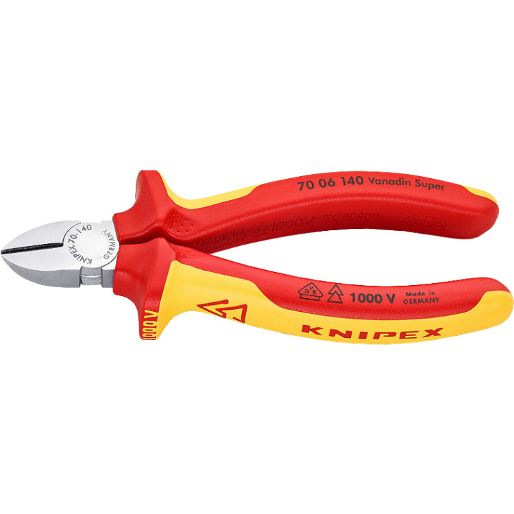 KNIPEX Zijsnijtang 70 06 140 kniptang VDE-getest