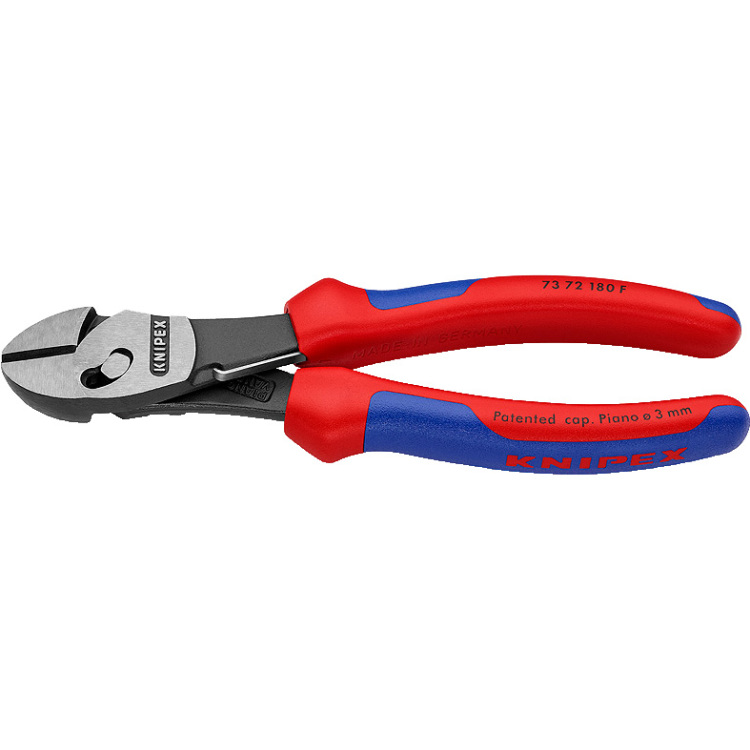 KNIPEX TwinForce Zijsnijtang 7372180F kniptang