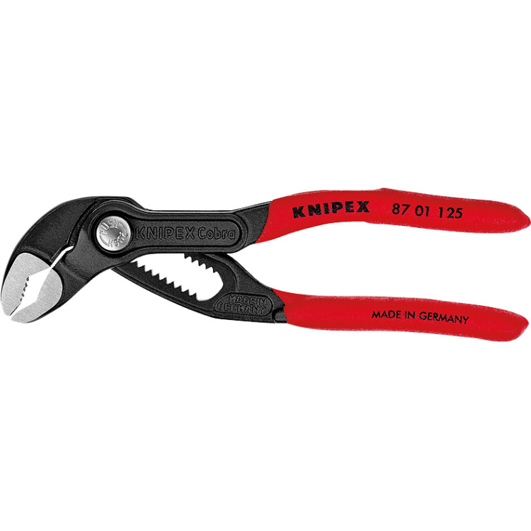 KNIPEX Cobra Waterpomptang 8701125 zweedse- / waterpomp-tang 125 mm