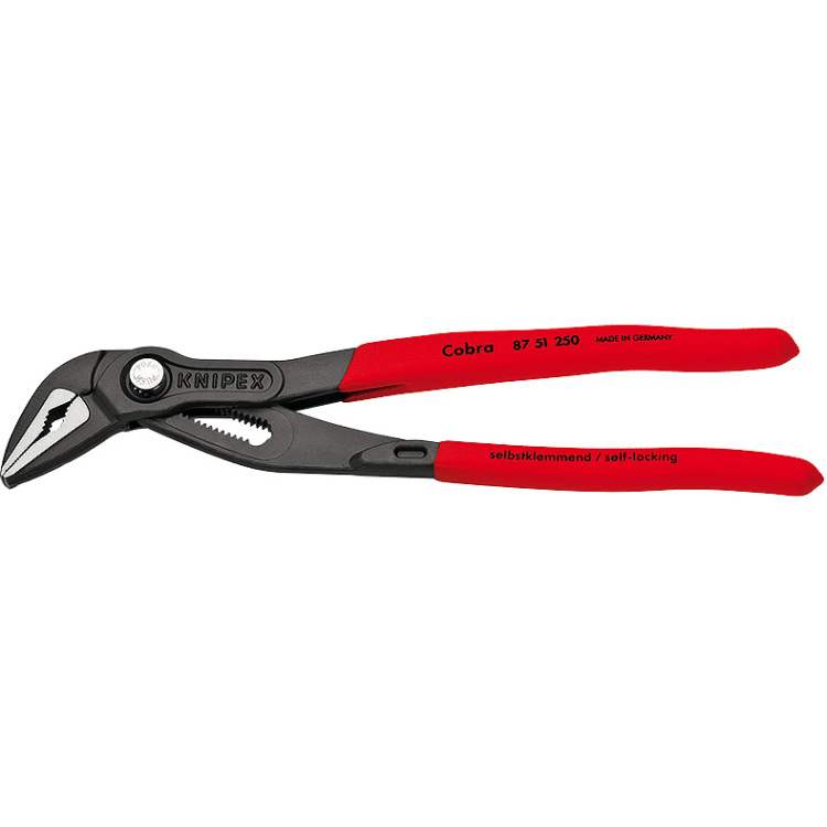KNIPEX Cobra ES Waterpomptang 8751250 zweedse- / waterpomp-tang 250 mm
