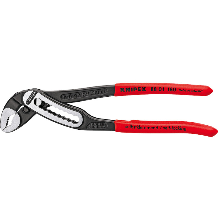 KNIPEX Alligator Waterpomptang 8801180 zweedse- / waterpomp-tang 180 mm