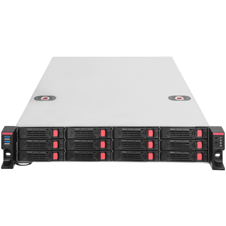 SilverStone SST-RM22-312 externe behuizing 2U, 12 bays