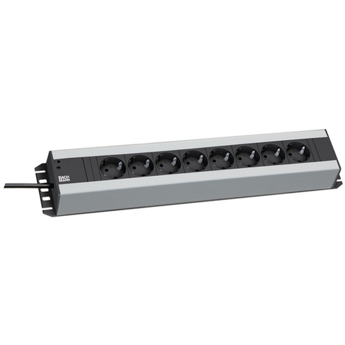 Bachmann CRAFTSMAN 8x power socket (300.006) stekkerdoos voor 8 stekkers, 19 inch