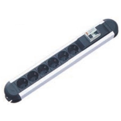 Bachmann PRIMO 6-voudige stekkerdoos stekkerdoos 2 meter