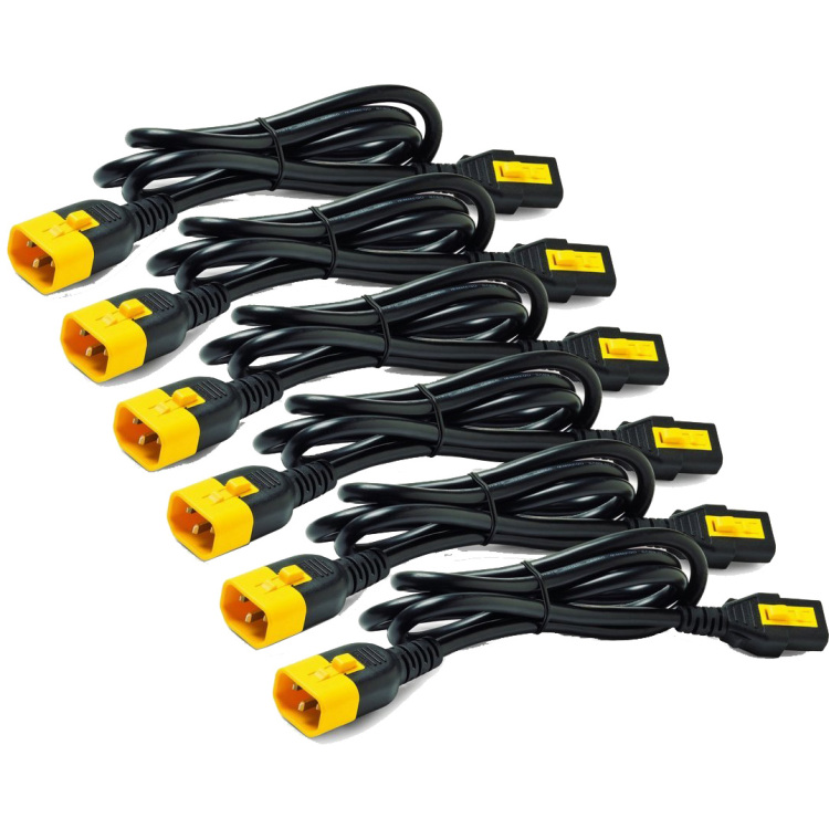 APC Stroomkabel Kit C13-C14 IEC, 0.6m kabel 6 stuks, AP8702S-WW