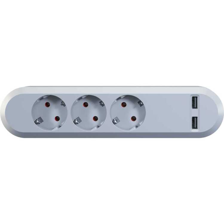 Bachmann USB Smart 3x stekkerdoos stekkerdoos