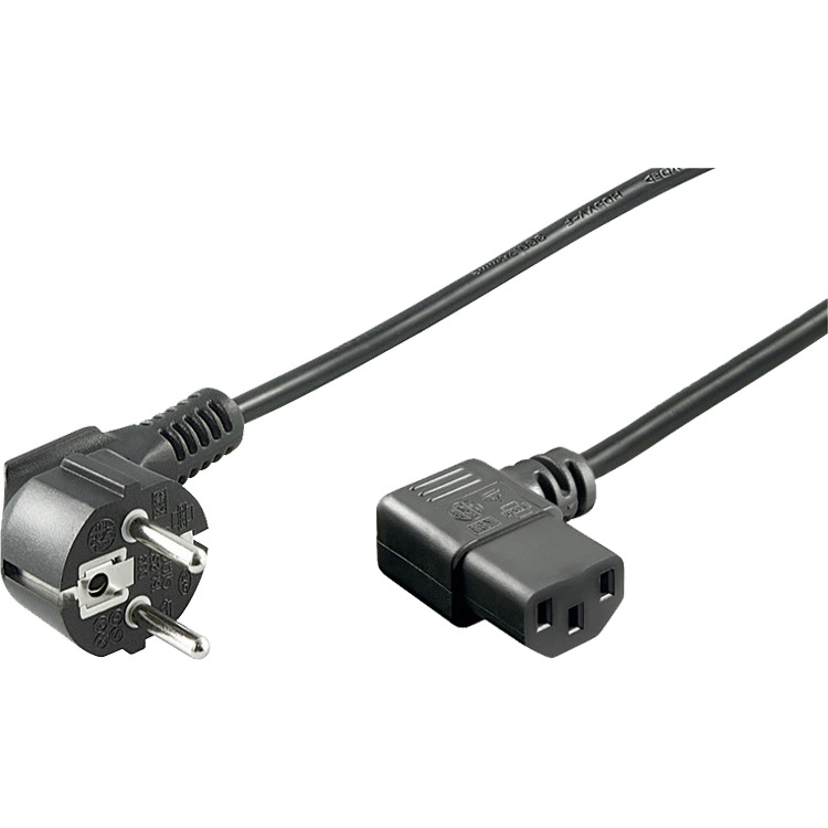 goobay Eurostekker > C13 voedingskabel kabel 5 meter