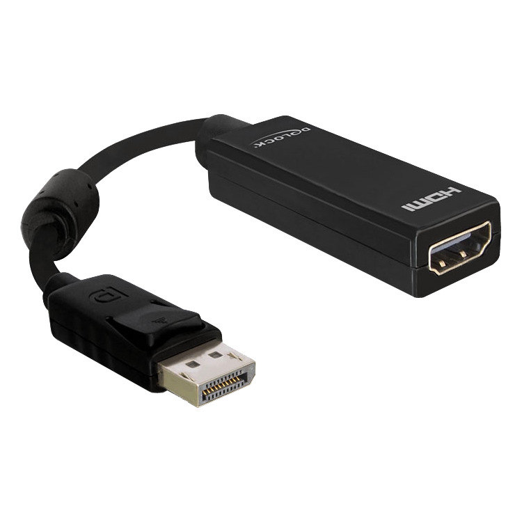 DeLOCK DisplayPort > HDMI adapter 0,125 meter, Passief