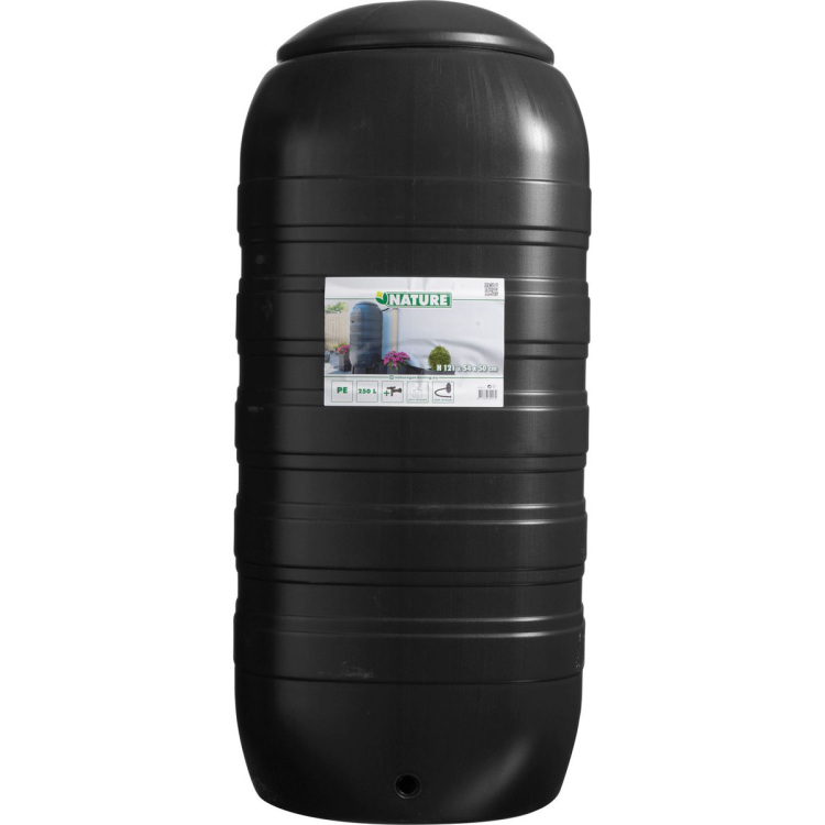 Nature Kunststof Slimline regenton regenton 250 liter