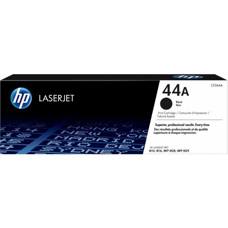 HP 44A zwarte LaserJet tonercartridge (CF244A) toner