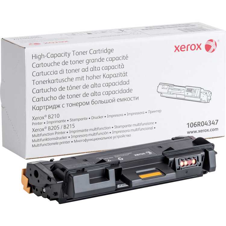 Xerox Toner zwart 106R04347 toner