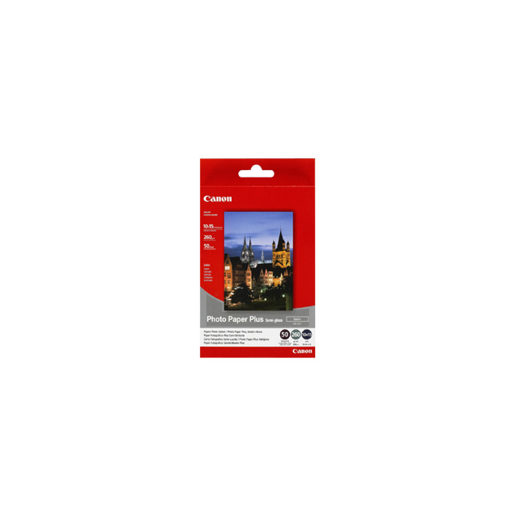 Canon Fotopapier Plus SG-201 (10x15) fotopapier 10x15 (50 Vel), 260 g/qm