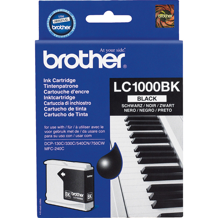 Brother Inkt - LC-1000B inkt Zwart