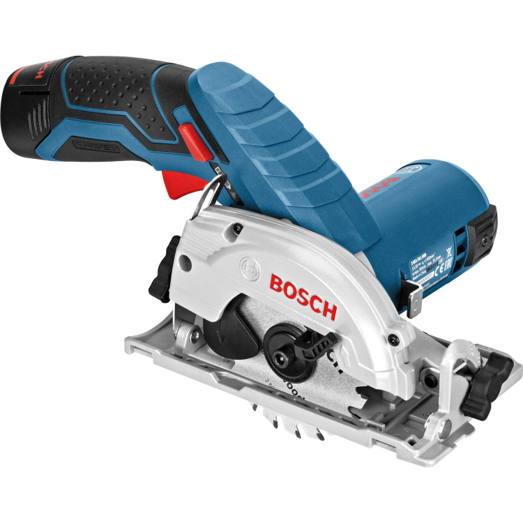 Bosch GKS 12V-26 Professional Accucirkelzaag handcirkelzaag L-BOXX, 2 Li-ion accu's (3,0 Ah) inbegrepen
