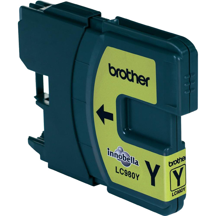 Brother Inkt LC-980Y inkt Geel