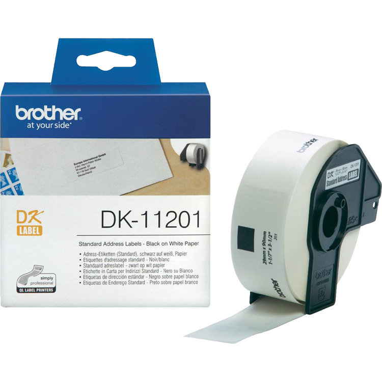 Brother Adressetiketten DK-11201 printlint