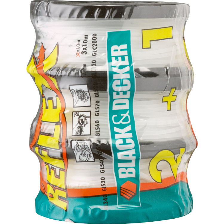 BLACK+DECKER Draadspoel 2+1 A6485-X grastrimmer draad 3x 10 meter