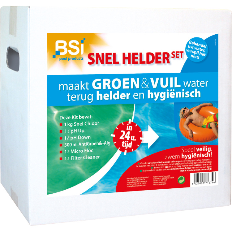 BSI Snel Helder set water verzorgingsmiddel