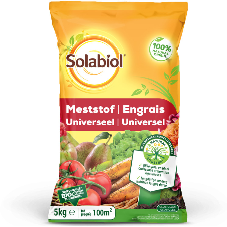 SBM Life Science Solabiol Meststof Universeel, 5 kg meststof Tot 100 m²