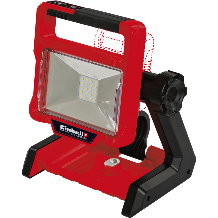 Einhell Acculamp TE-CL 18/2000 LiAC Solo verlichting Accu en oplader niet inbegrepen