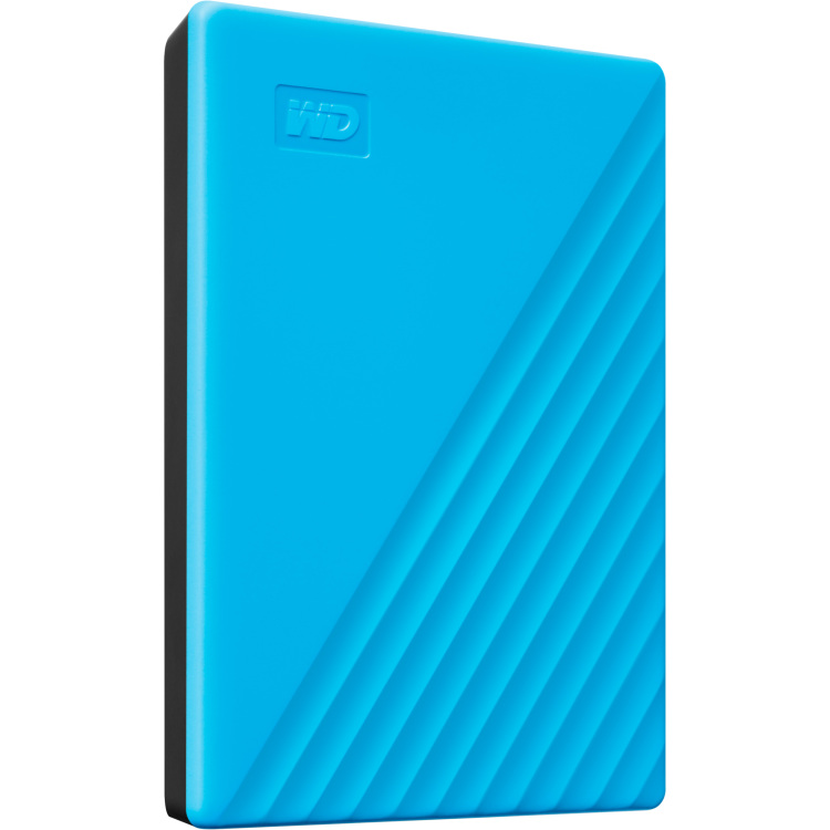 WD My Passport 2 TB harde schijf WDBYVG0020BBL-WESN, Micro-USB-B 3.2 (5 Gbit/s)