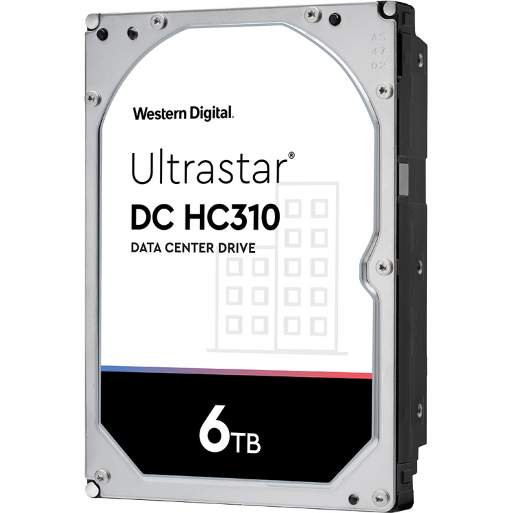 WD Ultrastar DC HC310, 6 TB harde schijf 0B36047, SAS 1200, 24/7
