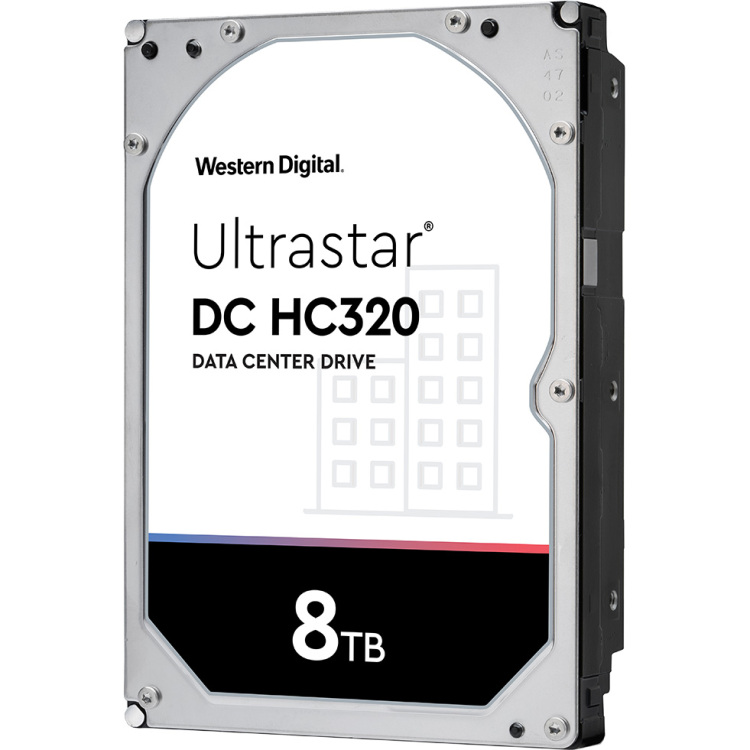 WD Ultrastar DC HC320, 8 TB harde schijf 0B36404, SATA/600