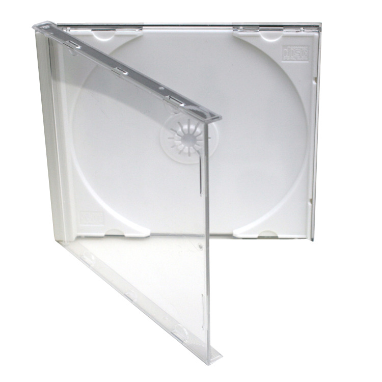 MediaRange CD Jewelcase Single transparent sleeve 100 stuks