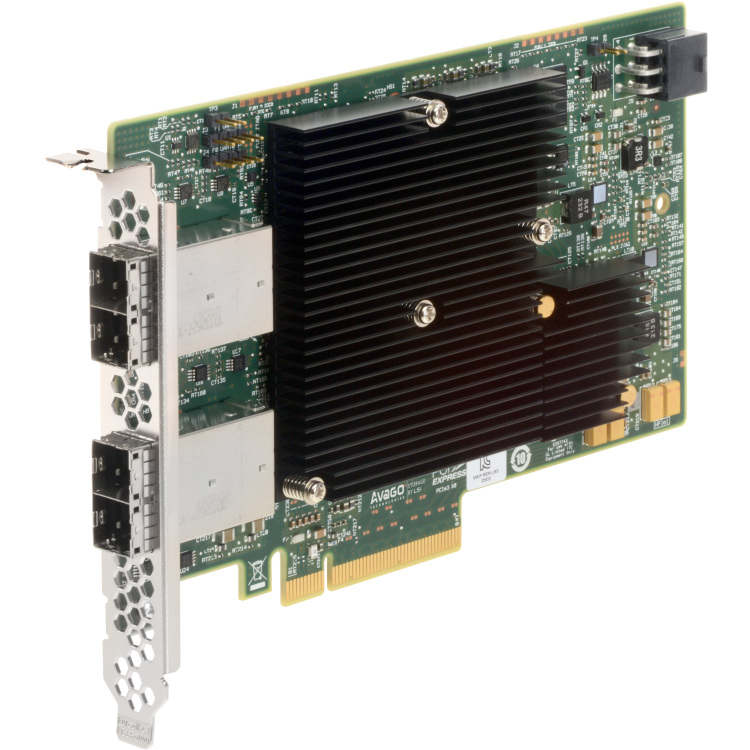 Broadcom SAS 9300-16e Host Bus Adapter controller
