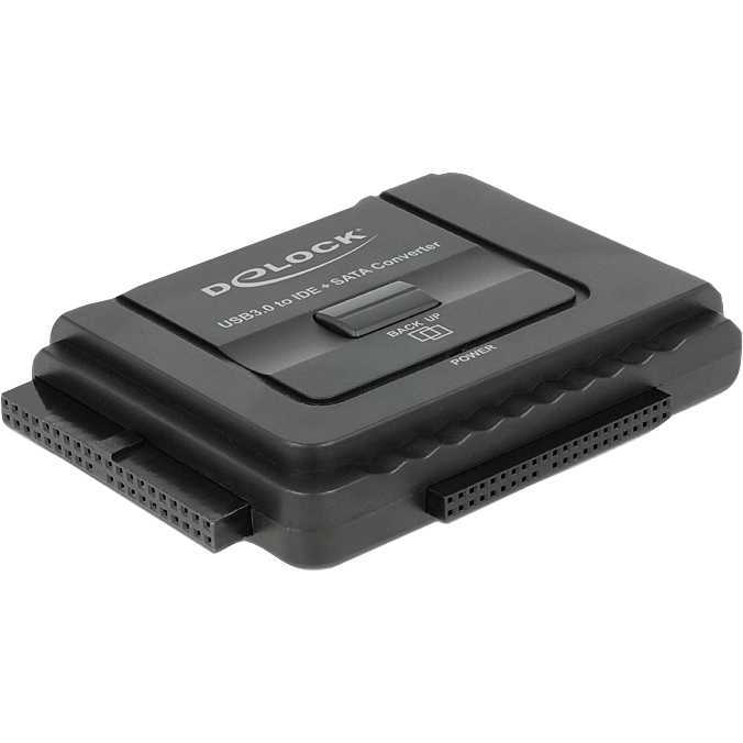 DeLOCK Converter USB 3.0 > SATA 6 Gb/s / IDE 40 pin / IDE 44 pin converter 61486