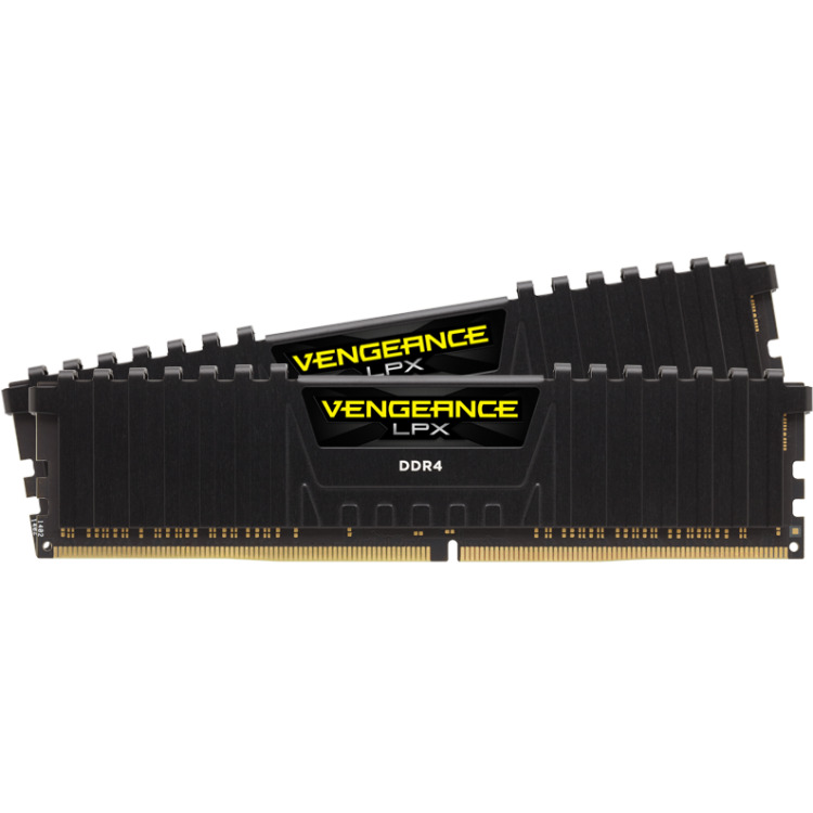 Corsair 32 GB DDR4-2666 Kit werkgeheugen CMK32GX4M2A2666C16, Vengeance LPX, XMP