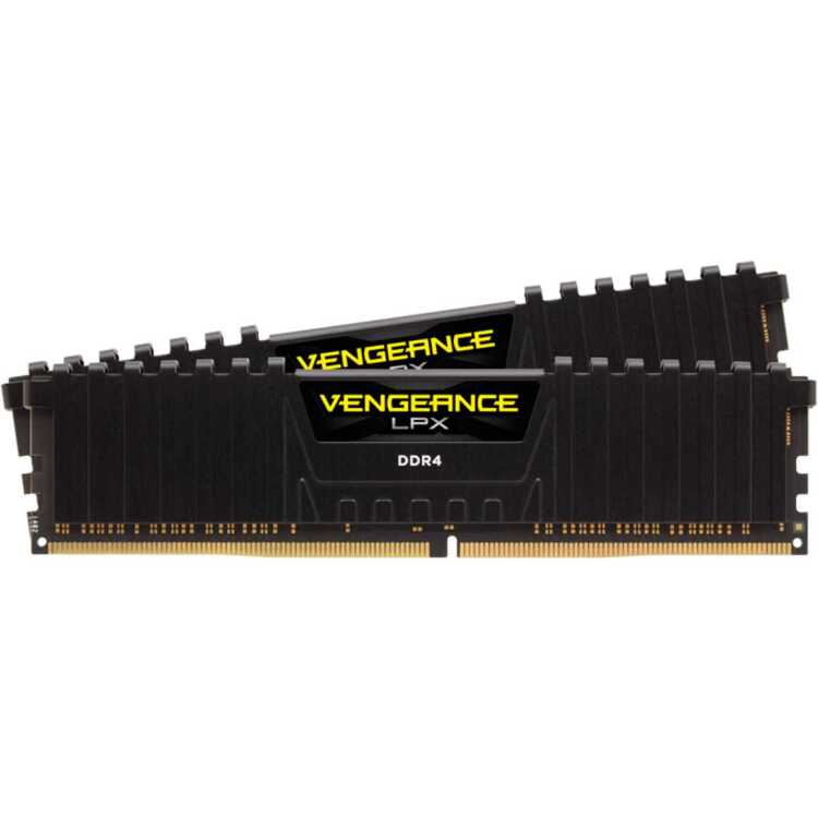 Corsair 32 GB DDR4-3200 Kit werkgeheugen CMK32GX4M2E3200C16, Vengeance LPX, XMP