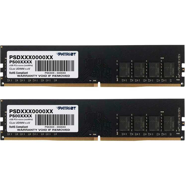 Patriot 32 GB DDR4-3200 kit werkgeheugen PSD432G3200K, Signature Line
