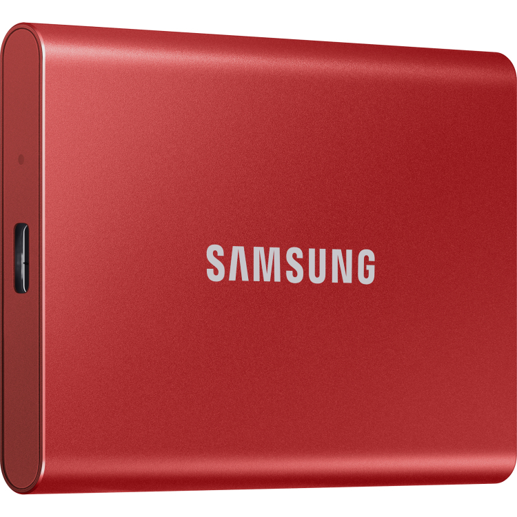 SAMSUNG Portable T7, 1 TB ssd MU-PC1T0R/WW, USB 3.2 Gen.2 (10 Gbps)