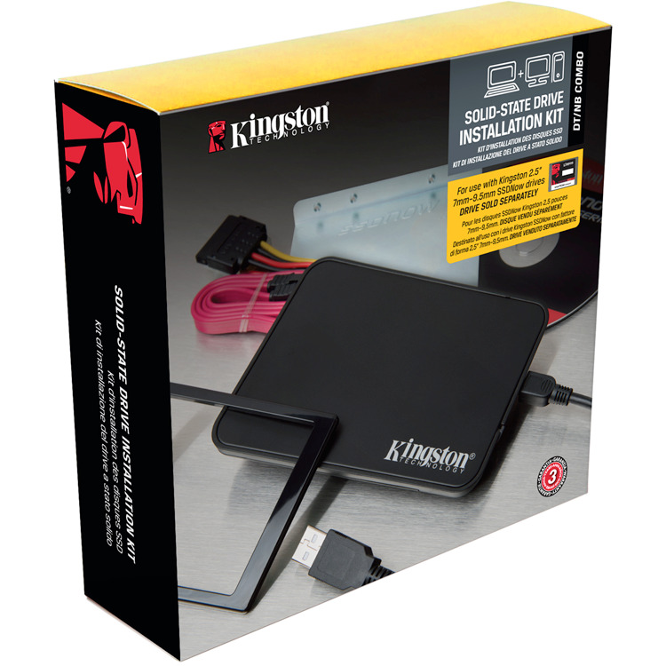 Kingston SSD Installation Kit inbouwframe