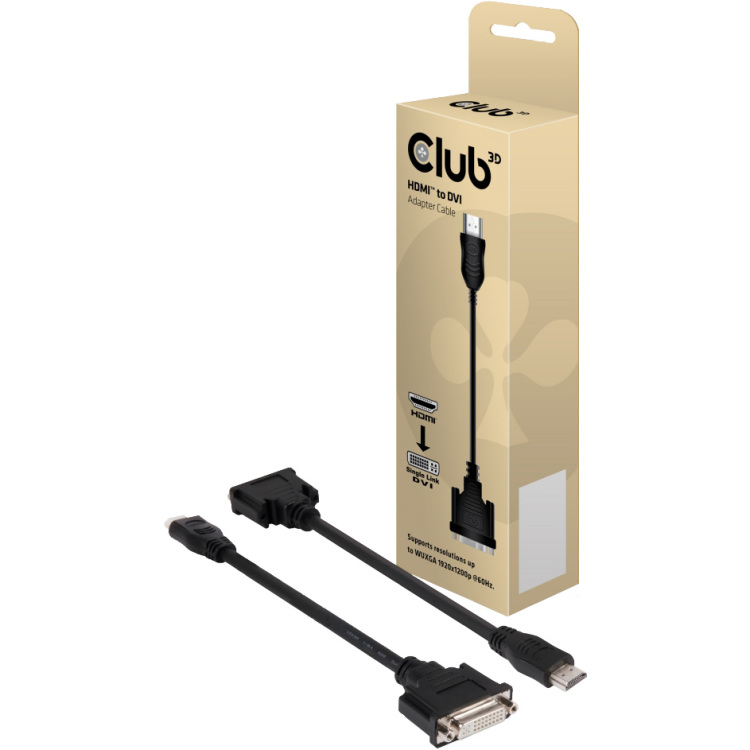 Club 3D Adapter HDMI > DVI-I adapter Single-Link