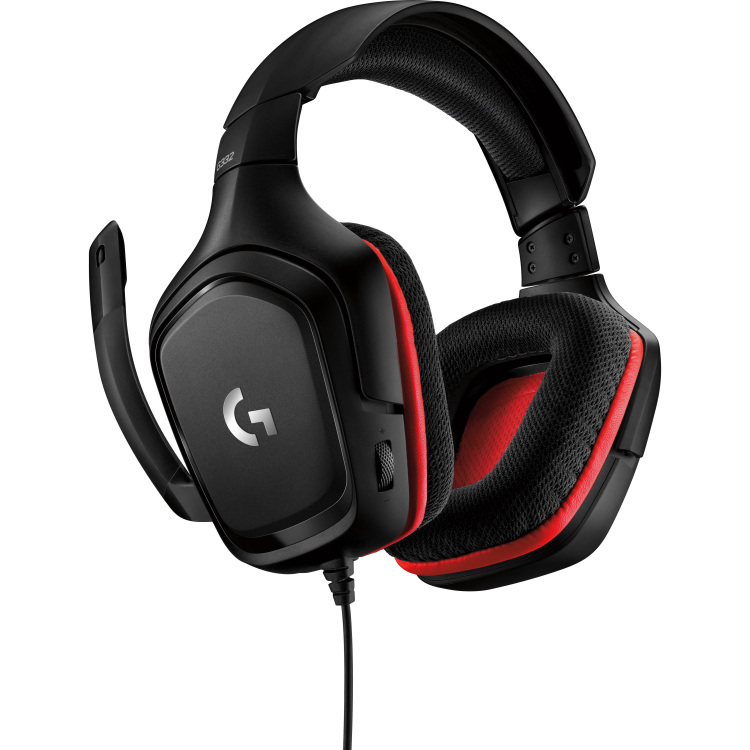 Logitech G332 Wired Gaming Headset gaming headset PC, PlayStation 4 / 5, Xbox One (Series X|S), Nintendo Switch, Mobile