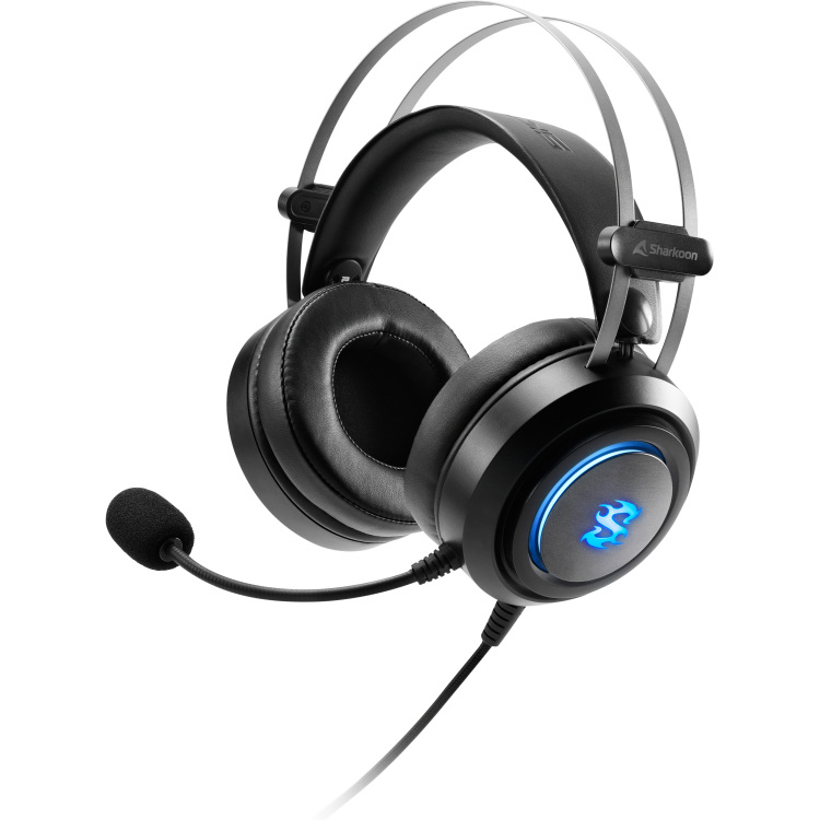Sharkoon SKILLER SGH30 gaming headset RGB leds, PC's/Notebooks, PlayStation 5, PlayStation 4