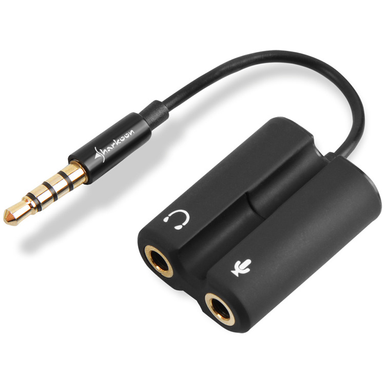 Sharkoon PMP 35, Headset-Adapter kabel