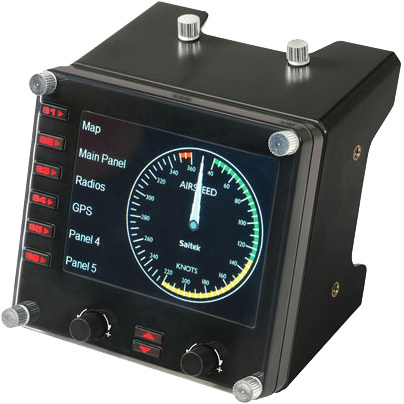 Logitech Saitek Pro Flight Instrument Panel instrumentenpaneel PC