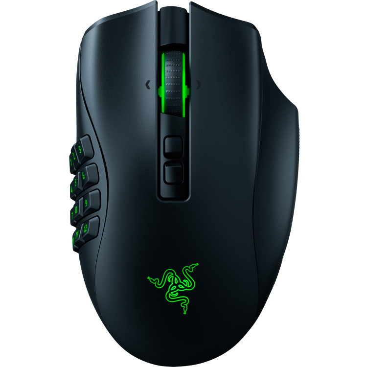 Razer Naga Pro Gaming Mouse gaming muis 20.000 dpi, RGB leds