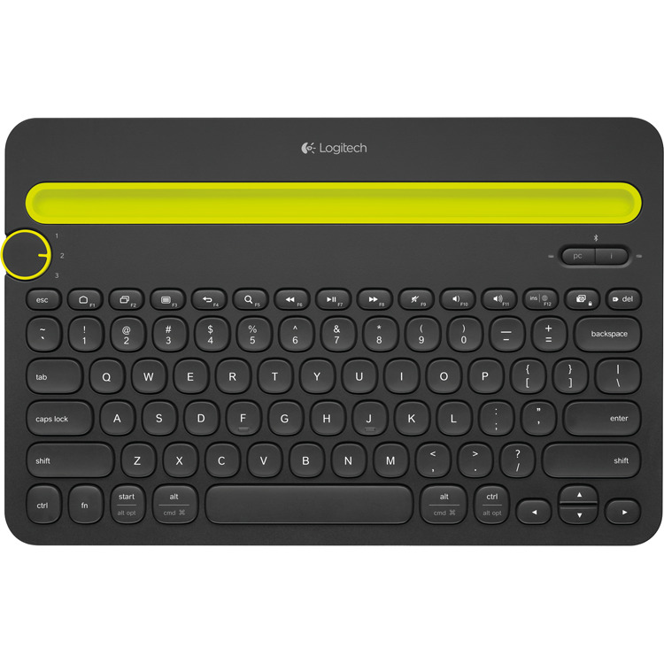Logitech K480 Bluetooth Multi Device Black toetsenbord Bluetooth
