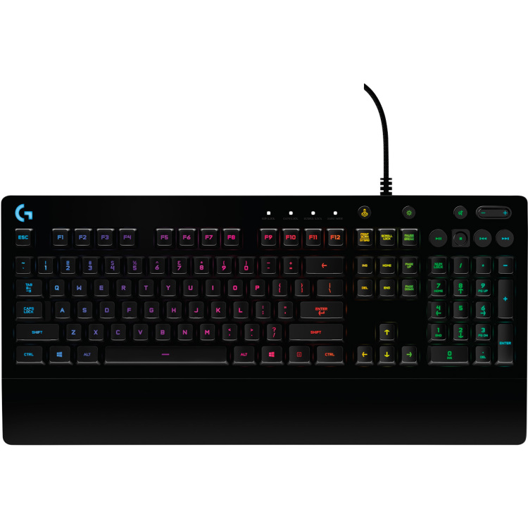 Logitech G213 Prodigy Gaming Keyboard gaming toetsenbord Mech dome, RGB leds