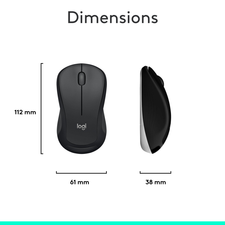 Logitech MK540 Advanced - Draadloze toetsenbord- en muiscombinatie desktopset 1000 dpi