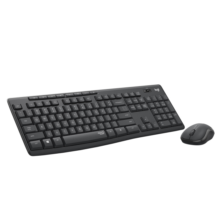 Logitech MK295 Silent Wireless Keyboard and Mouse Combo desktopset