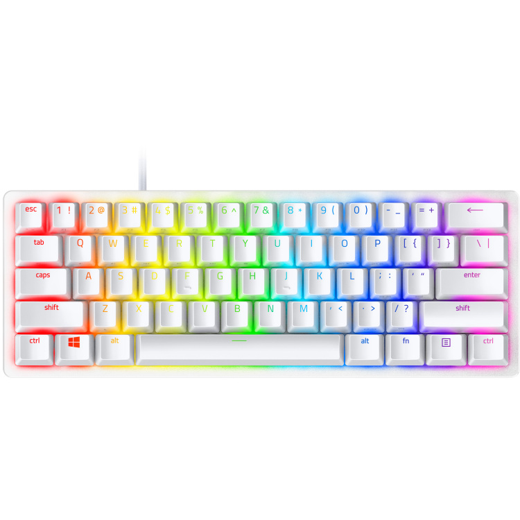Razer Huntsman Mini Mercury gaming toetsenbord RGB leds, TKL