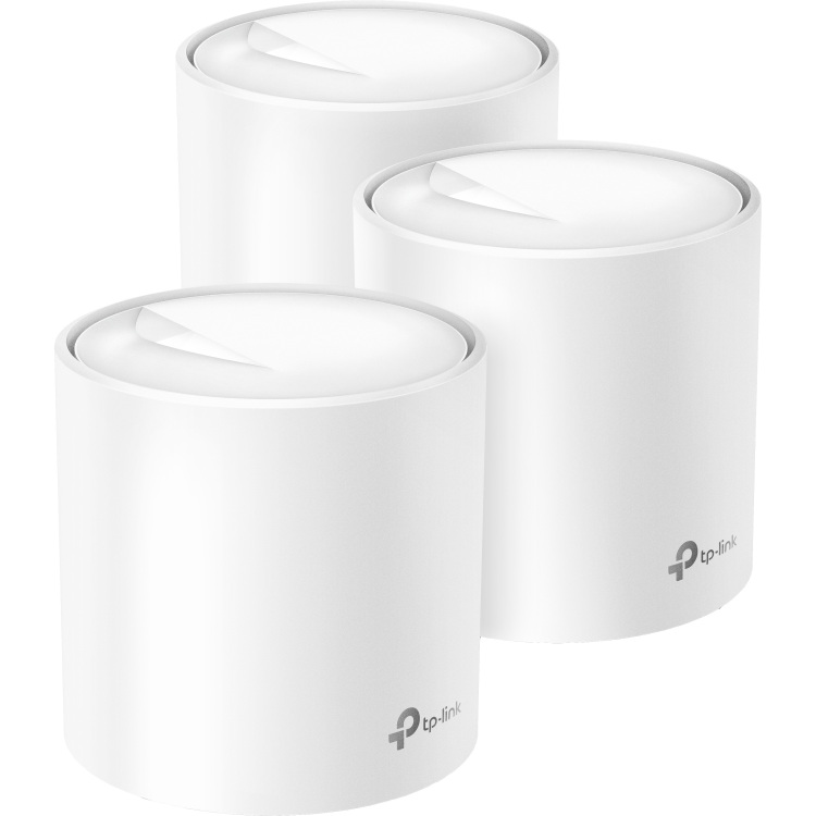 TP-Link Deco X20 mesh router 3 stuks, 2.4 GHz / 5 GHz Dual-band