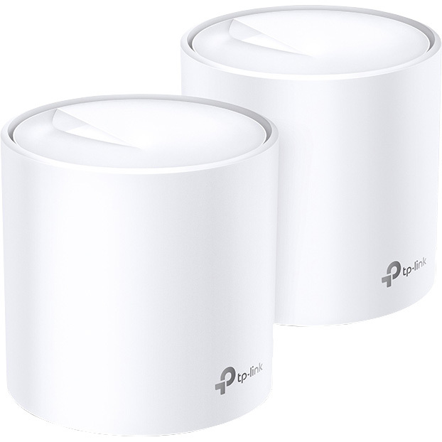 TP-Link Deco X20 mesh router 2 stuks, 2.4 GHz / 5 GHz Dual-band